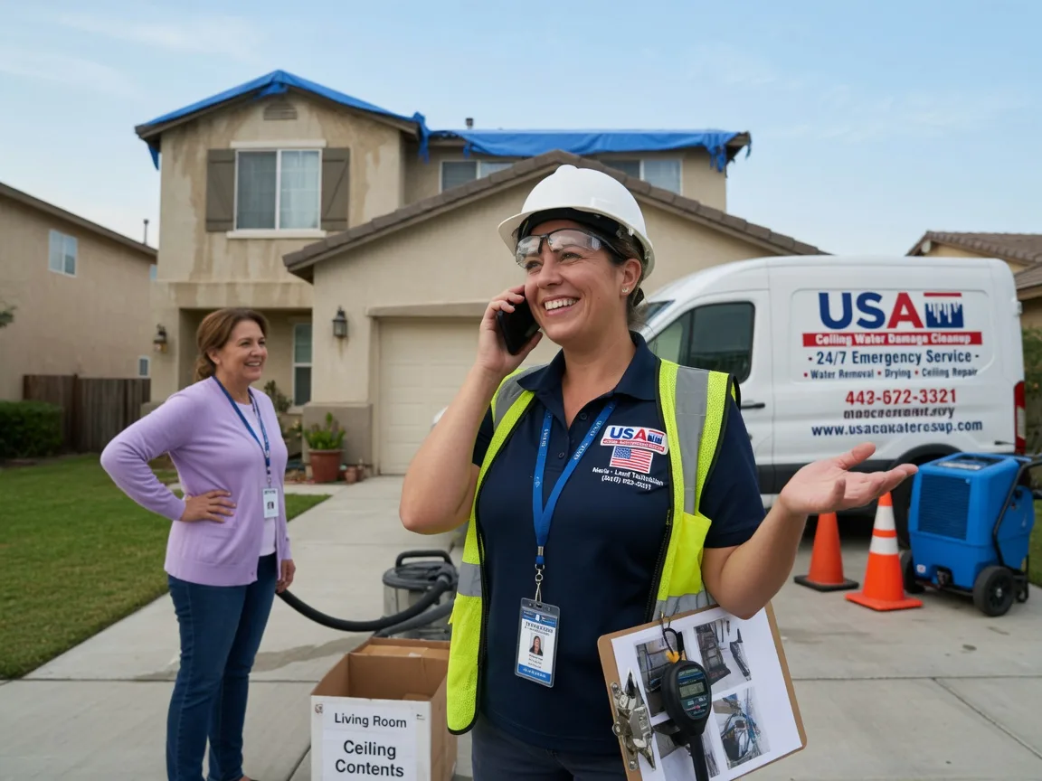 Ceiling Water Damage Restoration Corinth, TX FAQs